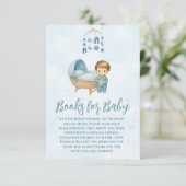 Niedlich Blue Mobile Crib Babybettbücher für Kinde Begleitkarte (Stehend Vorderseite)
