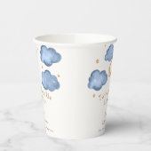 Niedlich Blue Moon Stars Twinkle Twinkle Baby Dusc Pappbecher (Links)