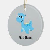 Niedlich Blue Nessie Keramik Ornament (Links)