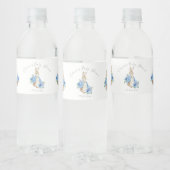 Niedlich Blue Peter Rabbit Baby Dusche Wasserflaschenetikett (Flaschen)