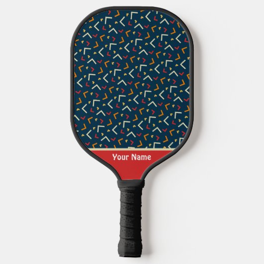 Niedlich Blue Pro Pickleball Paddle (Rückseite)