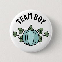 Niedlich Blue Pumpkin Team Boy Gender Reveal