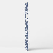 Niedlich Blue Rabbit Bunny Floral Delft Dedham Ein Case-Mate iPhone Hülle (Rückseite / Rechts)