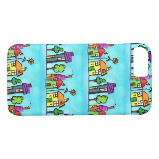 Niedlich Blue Real Anwesen Agent  Case-Mate iPhone Hülle (Rückseite (Horizontal))