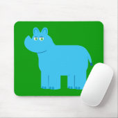 Niedlich Blue Rhino Mousepad (Mit Mouse)