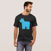 Niedlich Blue Rhino T-Shirt (Vorne ganz)
