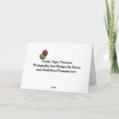 Niedlich Blue Teddy Bears New Baby Foto Ankündigung (Rückseite)