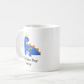 Niedlich Blue The Dino Boy Kids' Kaffeetasse (Vorderseite Links)