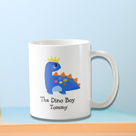 Niedlich Blue The Dino Boy Kids' Kaffeetasse