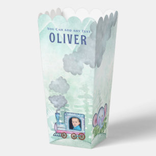 Niedlich Blue Travel Favor Box Geschenkschachtel