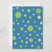 Niedlich Blue Unicorn Twins 2 Boys Baby Dusche Einladung (Rückseite)