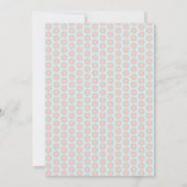 Niedlich Blue Watercolor Meerjungfrau 2. Geburtsta Einladung (Rückseite)