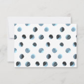 Niedlich Blue Whale Vielen Dank Karte (Rückseite)