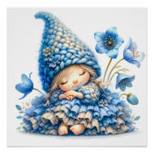 Niedlich Bluebell Fairy Poster (Vorderseite)