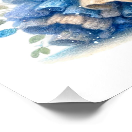 Niedlich Bluebell Fairy Poster (Ecke)