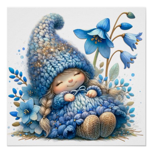 Niedlich Bluebell Fairy Poster (Vorderseite)