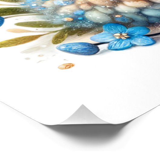 Niedlich Bluebell Fairy Poster (Ecke)