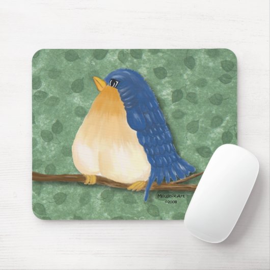 Niedlich Bluebird Mousepad (Mit Mouse)