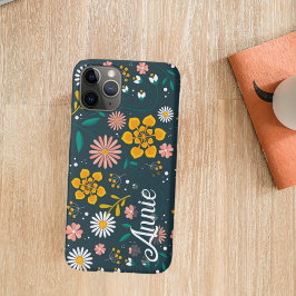 Niedlich blühendes, farbenfroh blumengeschmücktes  Case-Mate iPhone hülle