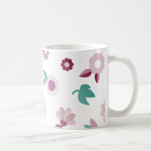niedlich, Blume, Natur Kaffeetasse (Rechts)