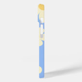 niedlich blumenorange blau Personalisiert Case-Mate iPhone Hülle (Rückseite / Links)