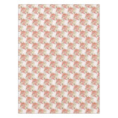 Niedlich Blush Pink Cream Pumpkin Floral Beehive G Tischdecke (Vorderseite)