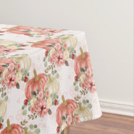 Niedlich Blush Pink Cream Pumpkin Floral Beehive G Tischdecke