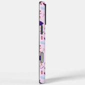 Niedlich Blush Pink Nutcracker Weihnachtsmuster Case-Mate iPhone Hülle (Rückseite / Rechts)