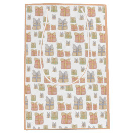 Niedlich Blush Weihnachtsgeschenke Handgemalte Kun Mittlere Geschenktüte