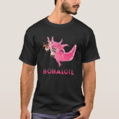Niedlich Bobalotl Axolotl Drink Boba Tea Süßigkeit T-Shirt (Vorderseite)