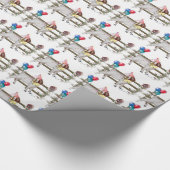 Niedlich Boer Goat Kid Geburtstag Geschenkpapier (Ecke)