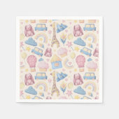 Niedlich Boho Baby Dusche Serviette (Vorderseite)