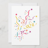 Niedlich Boho Baby Igel 1. Geburtstag Party Einladung (Rückseite)