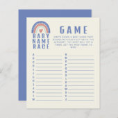 Niedlich Boho Baby Name Race Baby Showspiel (Vorne/Hinten)