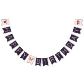 Niedlich Boho Butterfly Happy Birthday Banner (Alle)