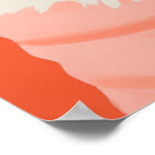 Niedlich Boho Cat Poster (Ecke)