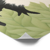 Niedlich Boho Cat Poster (Ecke)