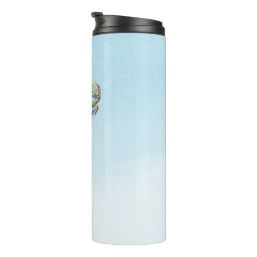 Niedlich Boho Deer Thermosbecher (Nach rechts gedreht)