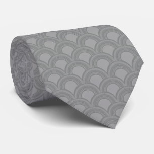 Niedlich Boho Fan Pattern Neck Tie Krawatte