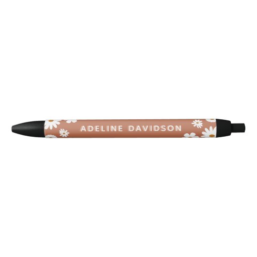 Niedlich Boho Floral Daisy Kugelschreiber (Vorderseite)
