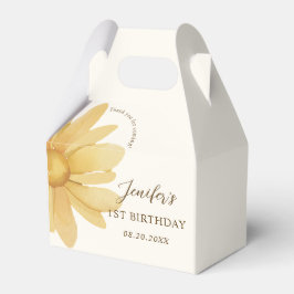 Niedlich Boho Groovy Daisy Birthday Party Geschenkschachtel