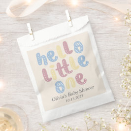 Niedlich Boho Hello Little One Baby Dusche Geschenktütchen
