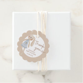 Niedlich Boho Oh Baby Bunny Danke Geschenkanhänger