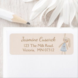 Niedlich Boho Oh Baby Bunny Rücksendeadresse