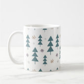 Niedlich Boho Pastel Weihnachtsbaum Woodland Feier Kaffeetasse (Links)