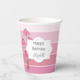 Niedlich Boho Pink Pappbecher