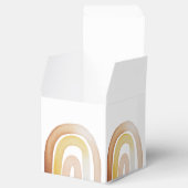 Niedlich Boho Rainbow Vielen Dank Baby Dusche Geschenkschachtel (Geöffnet)