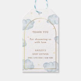 Niedlich Boho Star Cloud Arch Boy Babydusche Geschenkanhänger