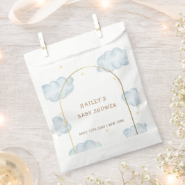 Niedlich Boho Star Cloud Arch Boy Babydusche Geschenktütchen