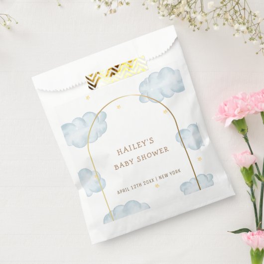 Niedlich Boho Star Cloud Arch Boy Babydusche Geschenktütchen (Versiegelt)